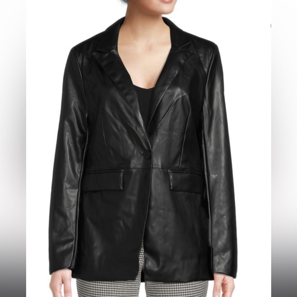 Leather BLAZER